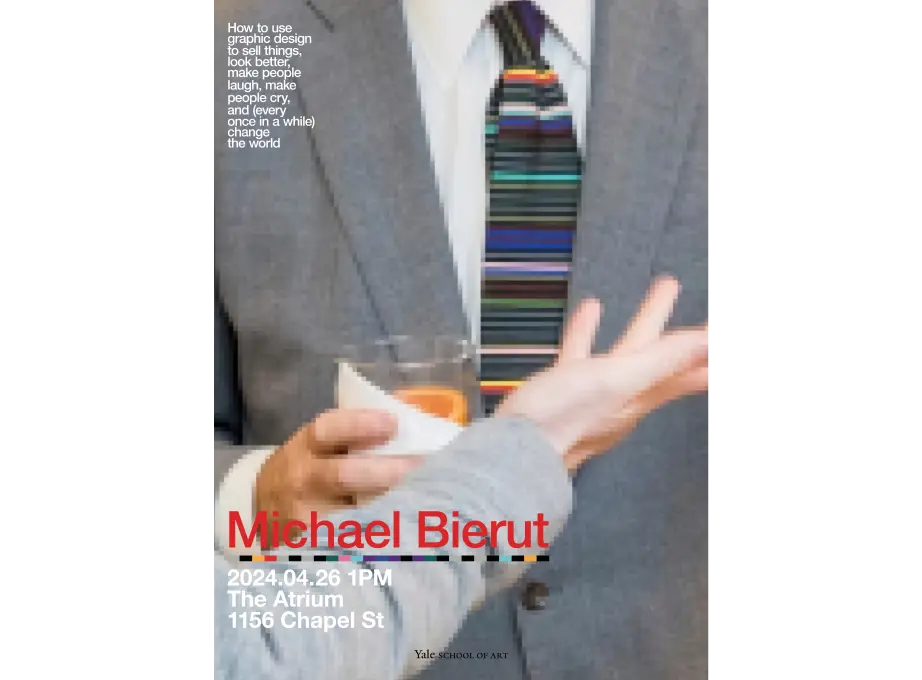 Michael Bierut Lecture Poster